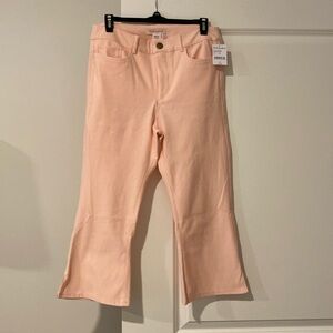 Fresh Produc Brand new peach/ly rose stretch capris size L